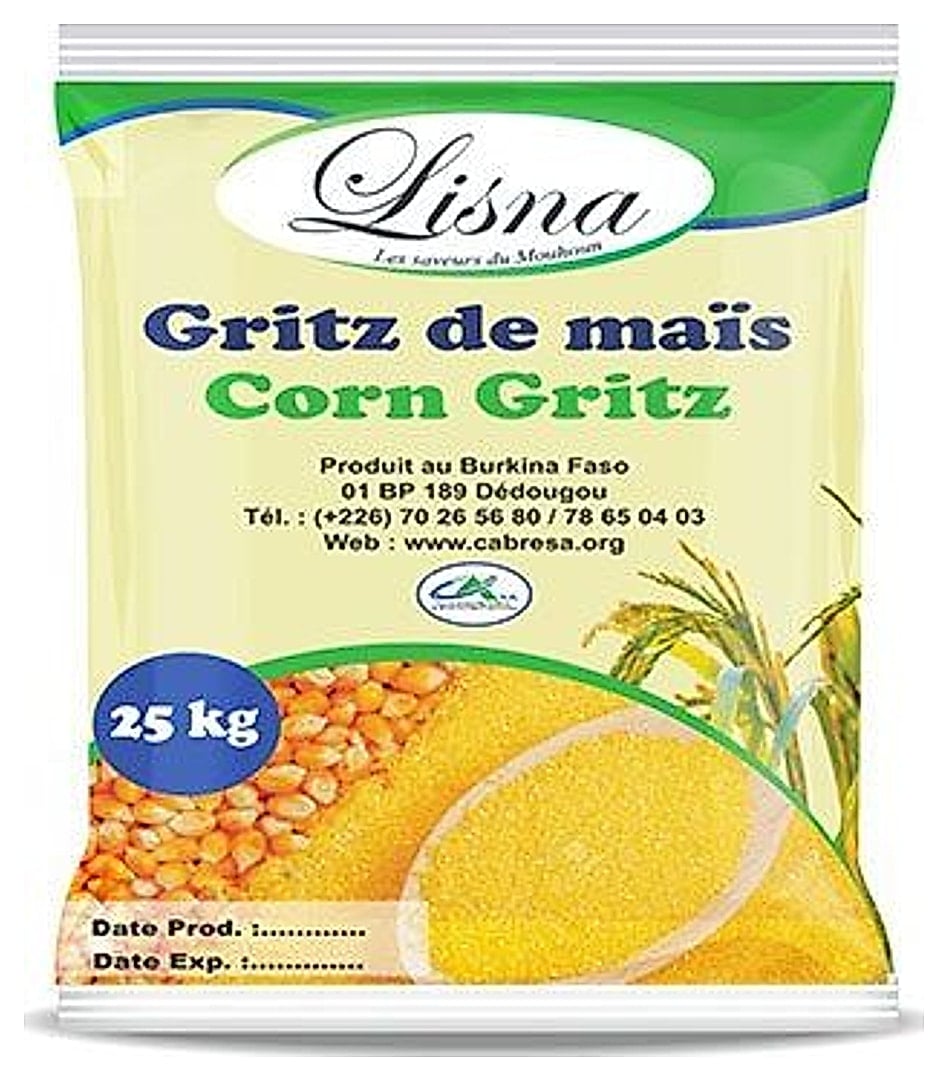 Bag of Lisna corn grits, 15 kg